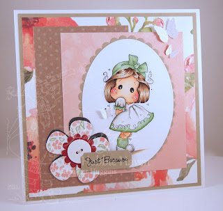 Heather's Hobbie Haven - Tilda with Kneesocks Card Kit