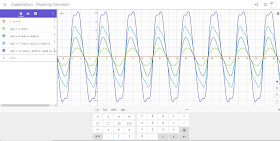 Σ( n * sin x + sin( x * n ) ) from n = 0 to ∞