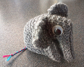 Knitted elephant