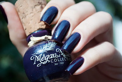 Megan Miller Velvet Lounge + KLEANCOLOR  Chunky Holo Purple