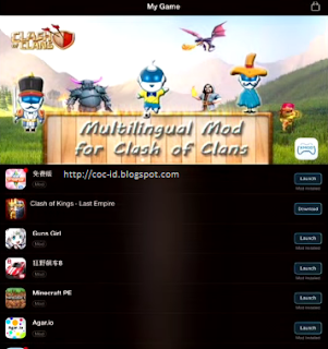 XModGames untuk Clash of Clans