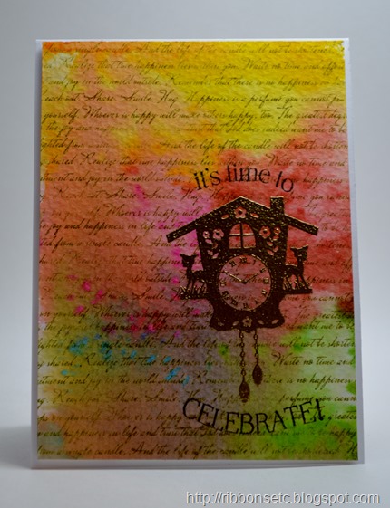Waltzingmouse text-it, Hero Arts Cuckoo