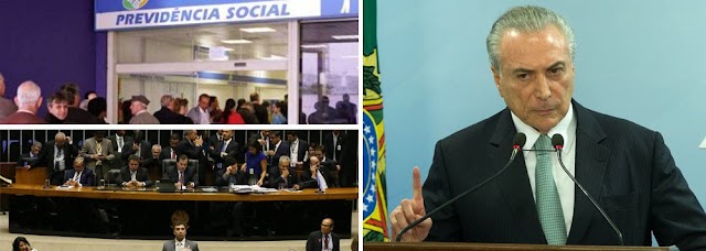 TEMER TERIA SACRIFICADO PREVIDÊNCIA POR DELÍRIO DE CANDIDATURA À REELEIÇÃO