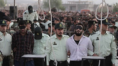 Public hanging in Iran