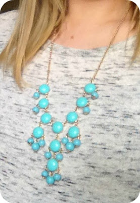 Turquoise Bauble Necklace