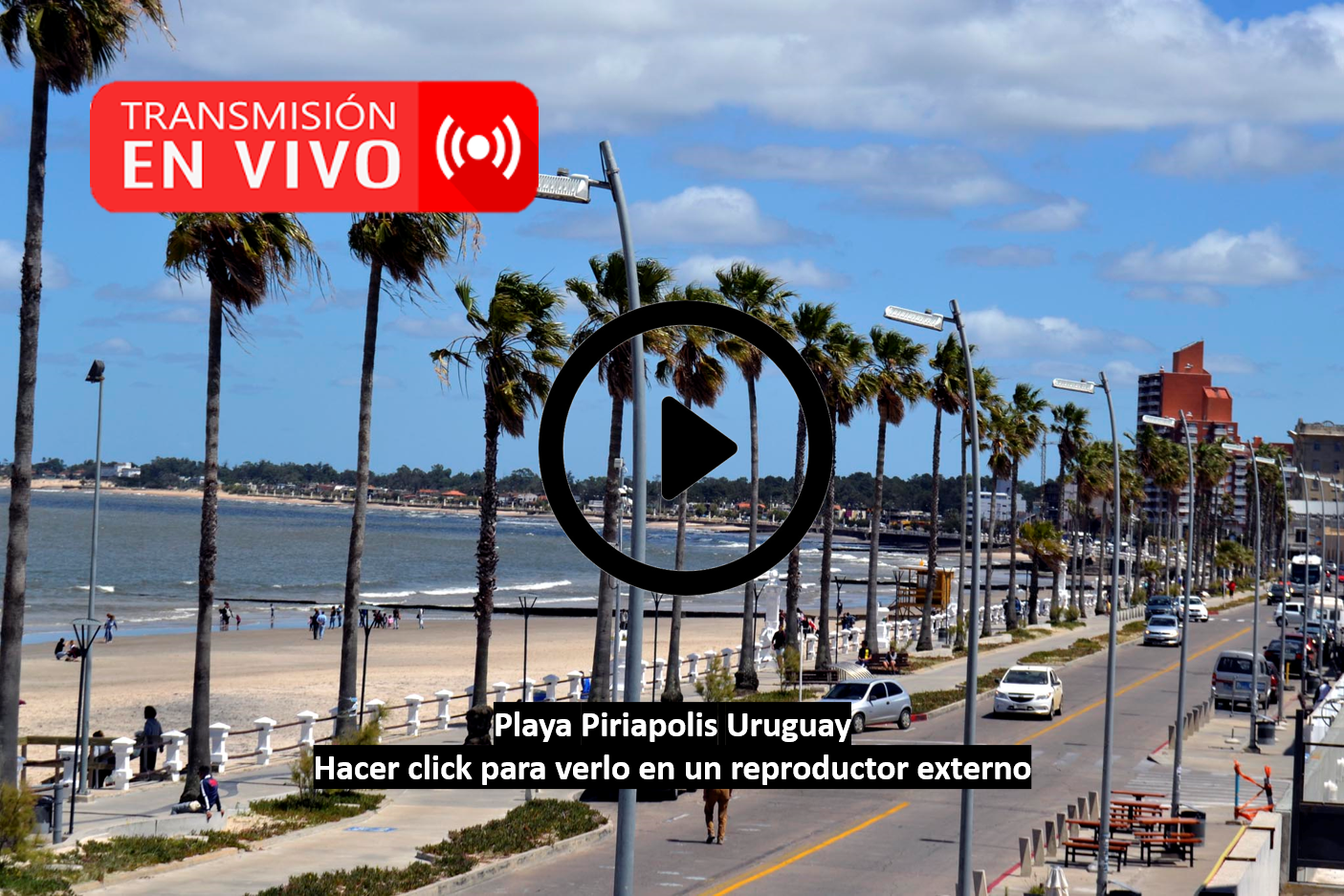 Playa Piriapolis Uruguay camara en vivo