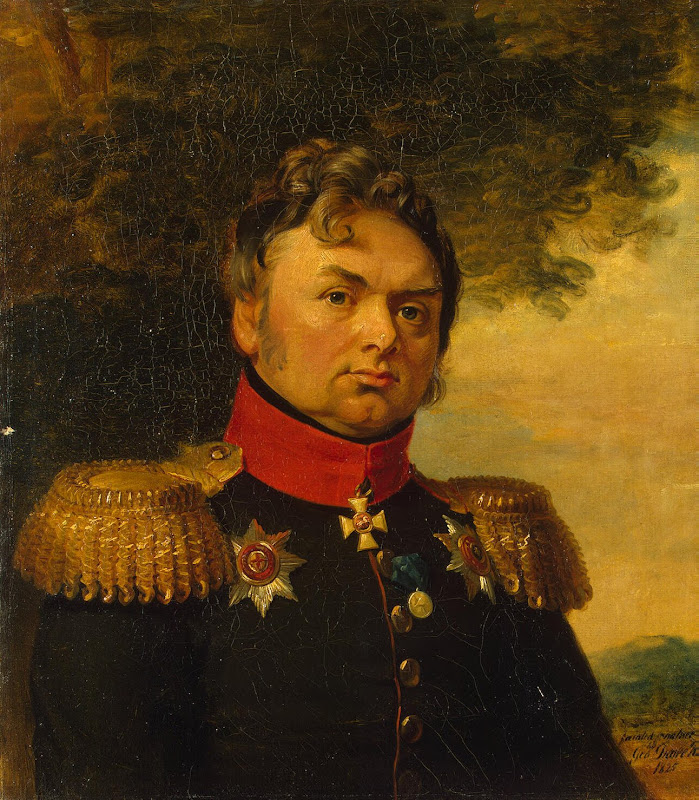 Portrait of Pavel N. Choglokov by George Dawe - Portrait, History Paintings from Hermitage Museum