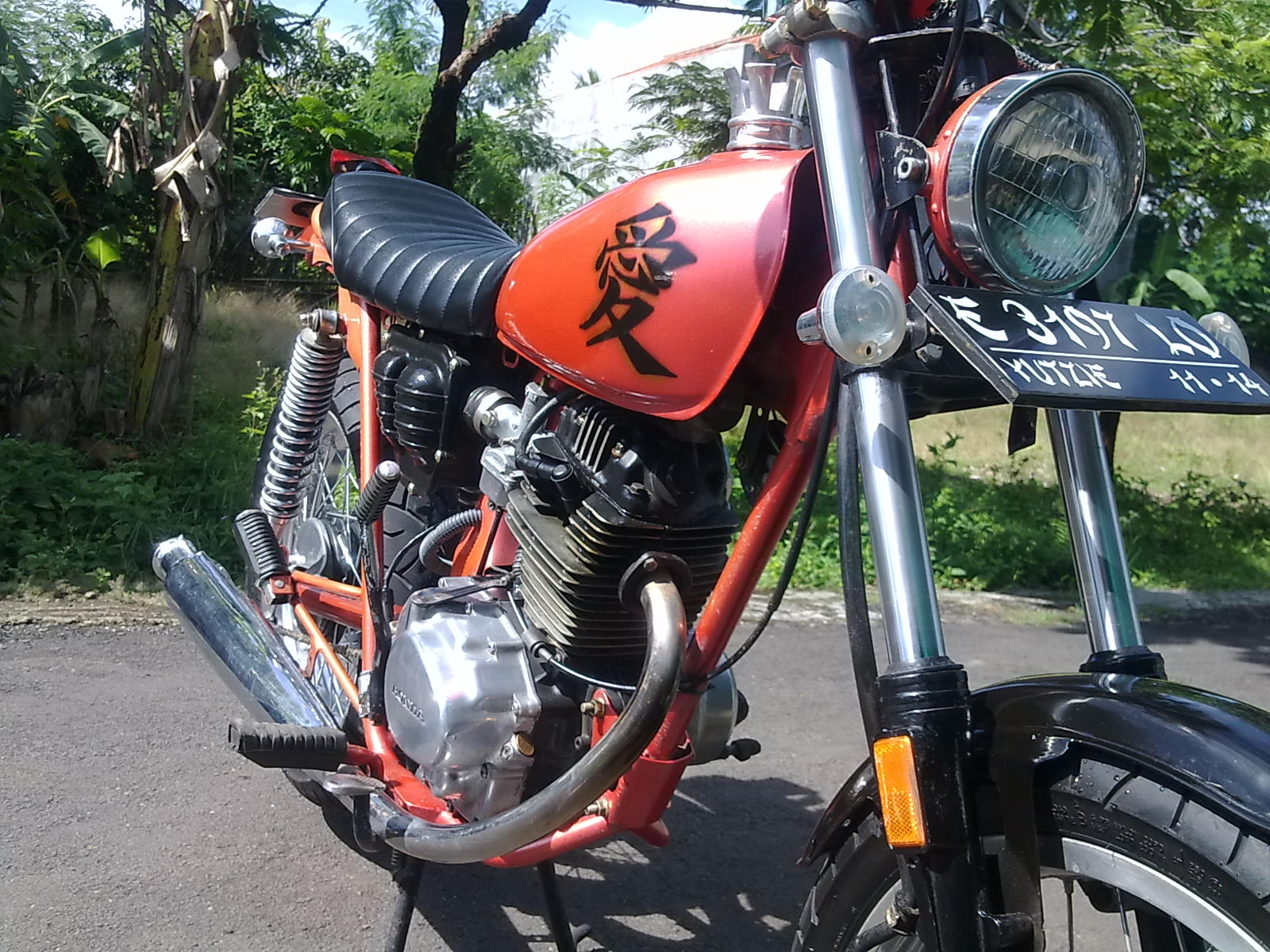 Honda CB 100 Japstyle Custom 73 KASKUS ARCHIVE