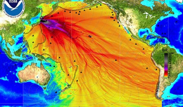 Água Radioativa de Fukushima está sistematicamente envenenando o Oceano Pacífico inteiro 