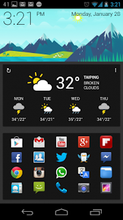 Google Now Launcher Screen shot