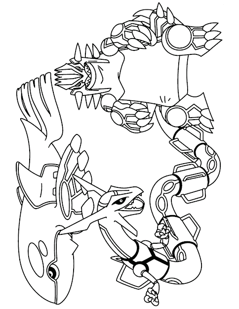 Coloring Page  Pokemon Advanced Coloring Pages 