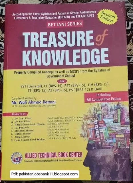 Download Treasure of knowledge 4th Edition bettani series Pdf
