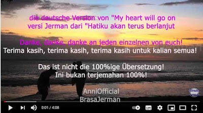 german musik lirik indonesia my heart will go on