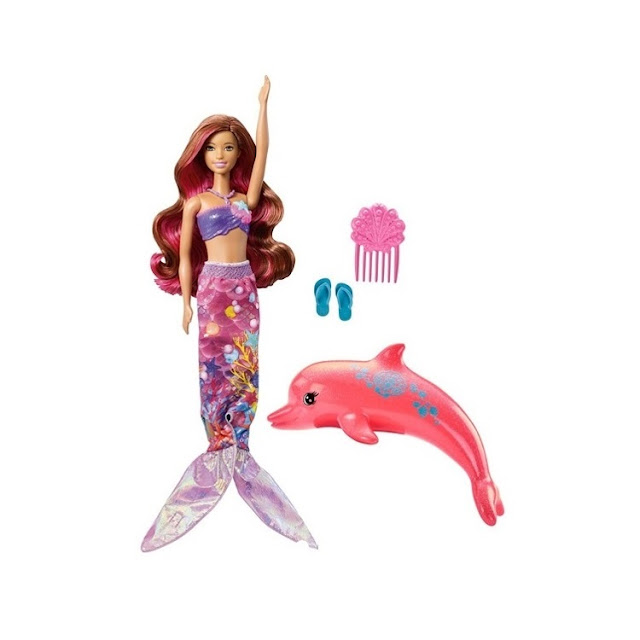 Poupée sirène originale issue du film Barbie et la magie des dauphins.