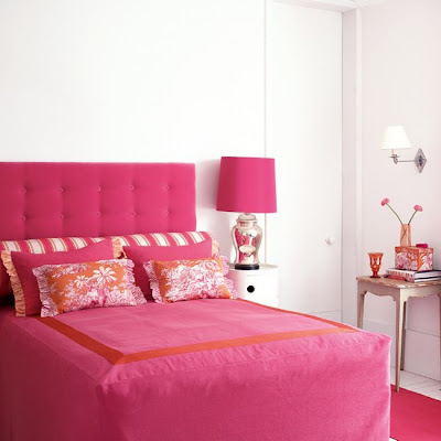 quarto de casl cor de rosa