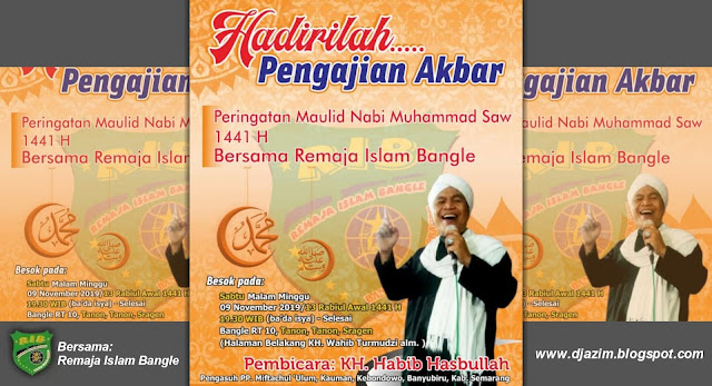 pengajian akbar maulid nabi remaja islam bangle (rib)