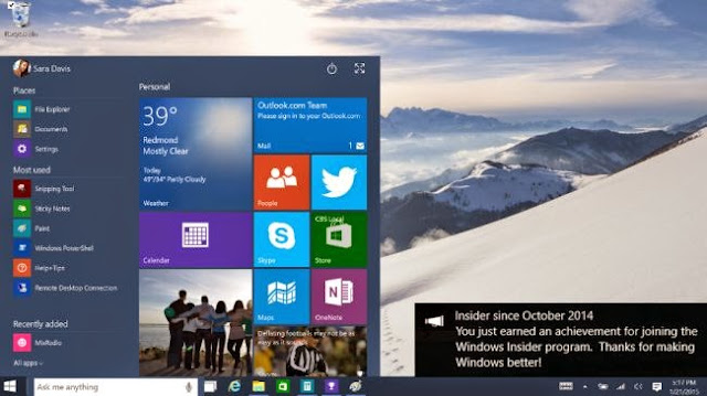 About windows 10 technical preview