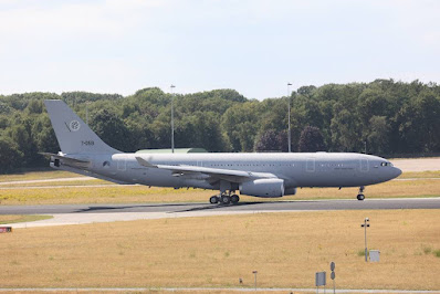 A330 tanker arrives Eindhoven