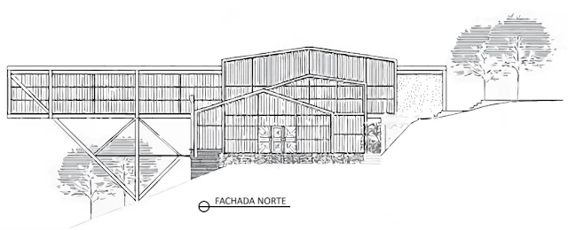 Residência Rubens/Cristina. Nova Lima (MG), 1983. Arquiteto: Éolo Maia.