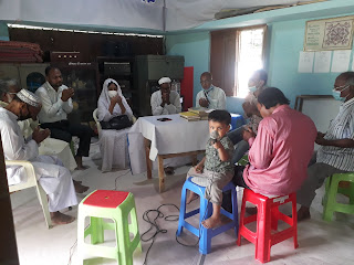 করণা পরবর্তী সময়ে মুক্তেশ্বরী সাহিত্য পরিষদের কর্মপরিকল্পনা সভা