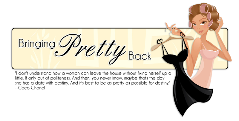 Bringing Pretty Back Blog Design