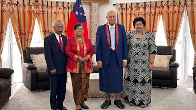 KBRI Wellington Serahkan Surat Kepercayaan ke Kepala Pemerintahan Samoa