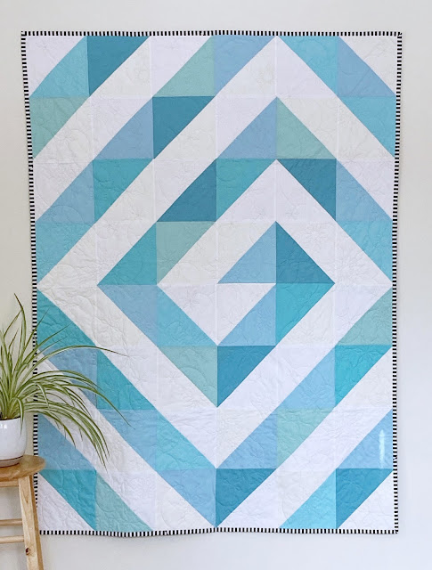 Ripple and Swirl quilt pattern