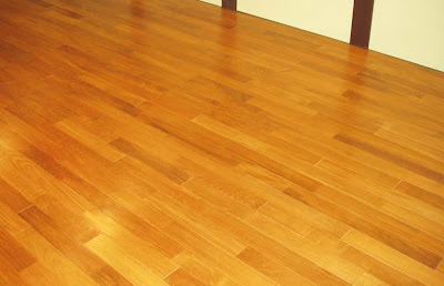 Teak Flooring Idea