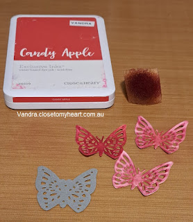 #CTMHVandra,Colour dare, Atlantic Hearts sketch challenge, sketch, Candy Apple, sapphire, sage, Butterflies, butterfly, #ctmhthincuts, thin cuts, birthday card, celebrate,