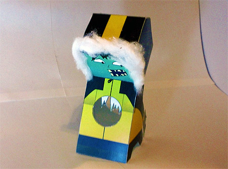 Hoodstacks Paper Toy Iced Out