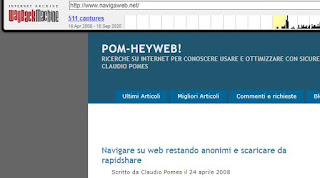 wayback machine navigaweb