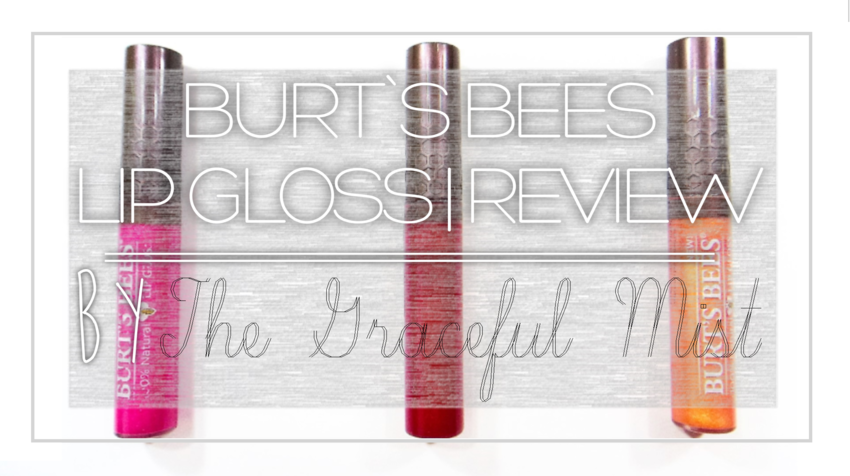 Burt`s Bees Philippines - Lip Gloss, Rosy Dawn, Summer Twilight, Sunny Day - Review by www.TheGracefulMist.com @TheGracefulMist #SampleRoomPh