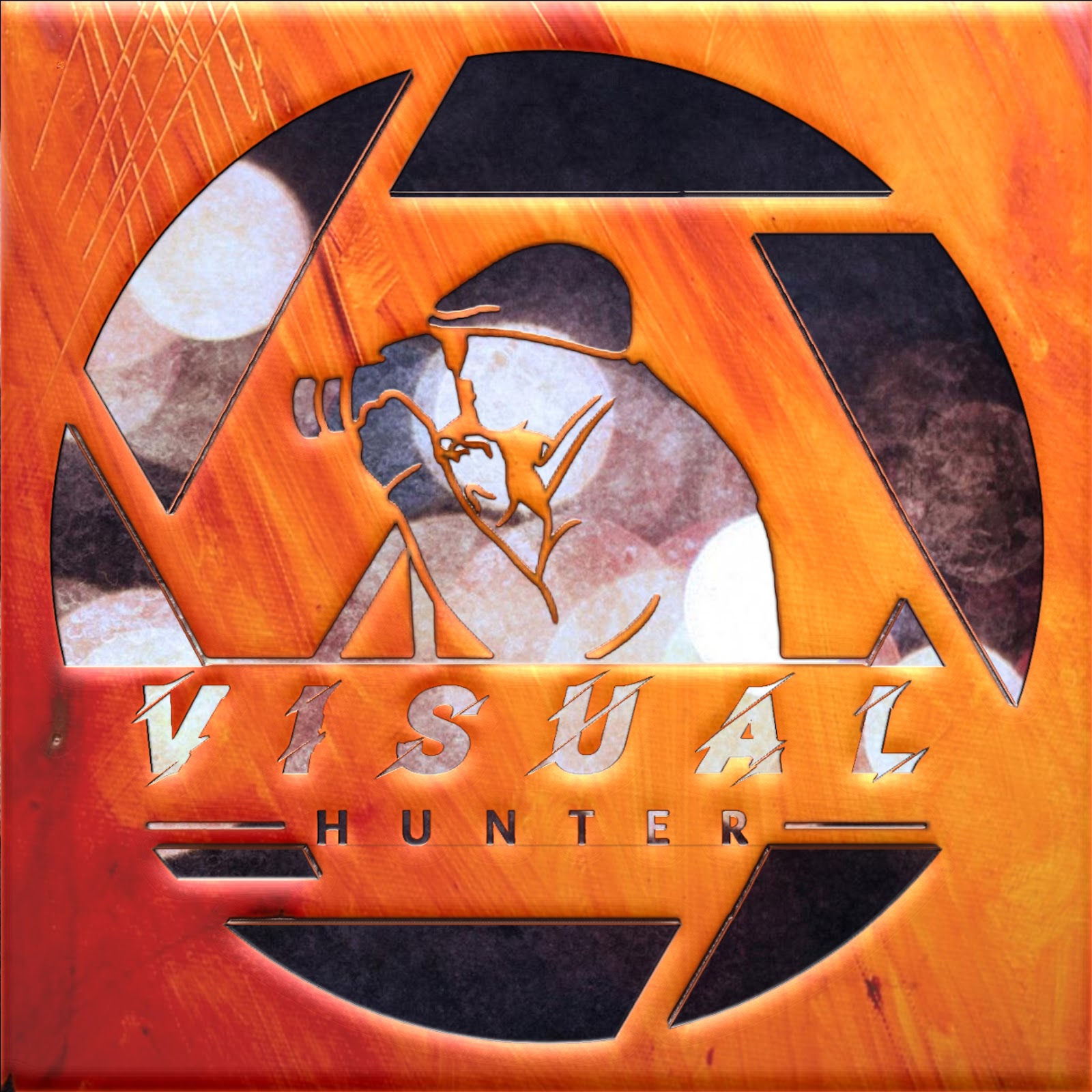 Visual Hunter MockUp - 3D Logo