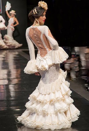 vestido flamenca el abanico artesanía