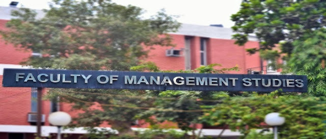 Direct MBA Finance Admission in FMS Delhi