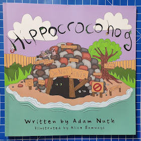 Hippocrocohog book cover Childrens story book by Adam Nuth