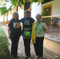 Margarita, Cece, and me--photo by Miriam