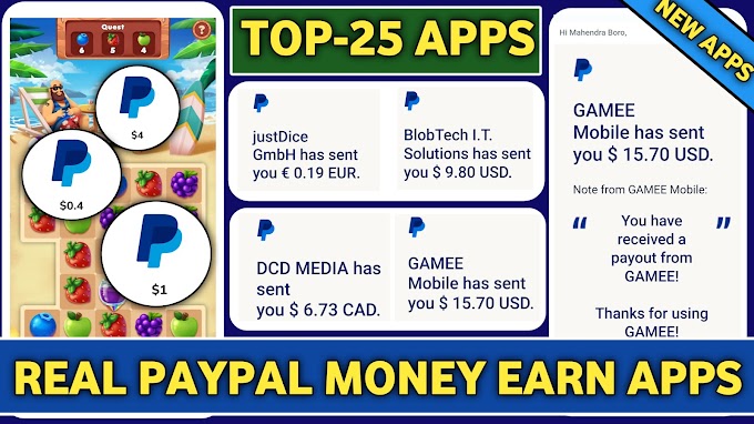 Top 25 PayPal Money Paying Apps 2023
