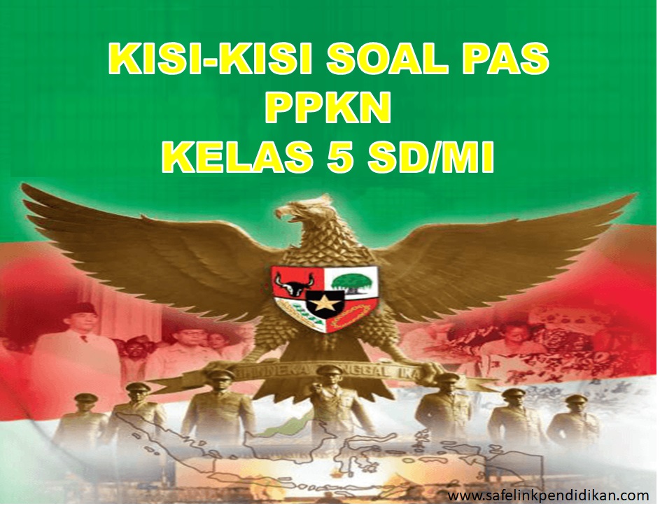 Kisi-kisi PAS PPKn Kelas 5 SD/MI