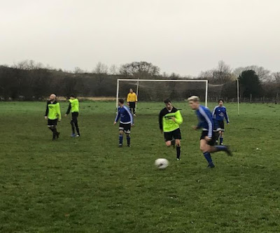 Football picture one - Barnetby United Reserves v Crosby Colts Reserves - December 1, 2018 used on Nigel Fisher's Brigg Blog