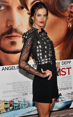 Alessandra Ambrosio at the premiere of 