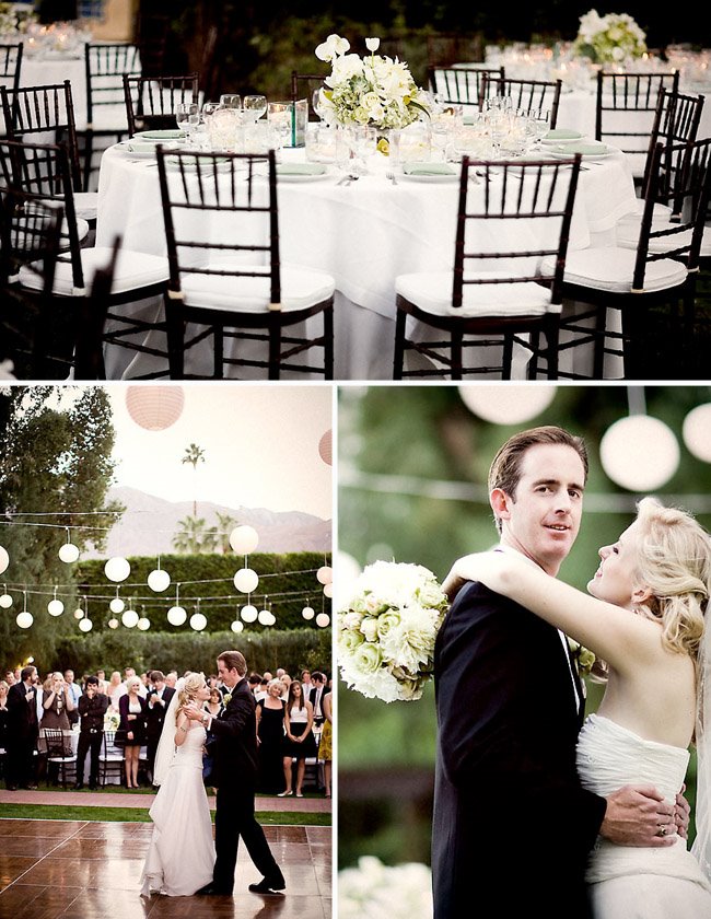 If you want to have your wedding reception in the same place here are some 