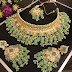 Kundan jewellery necklace