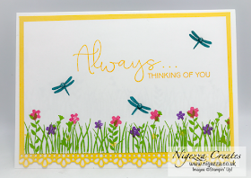 Nigezza Creates with Stampin' Up! and Field Of Flowers & Ornate Borders