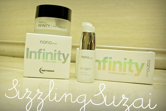 Nano White Infinity: Fruitoniser Cream & Eye Escence