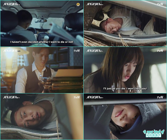 So joo end up in an accident and Jeon Seol was near by - Chicago Typewriter: Episode 2 