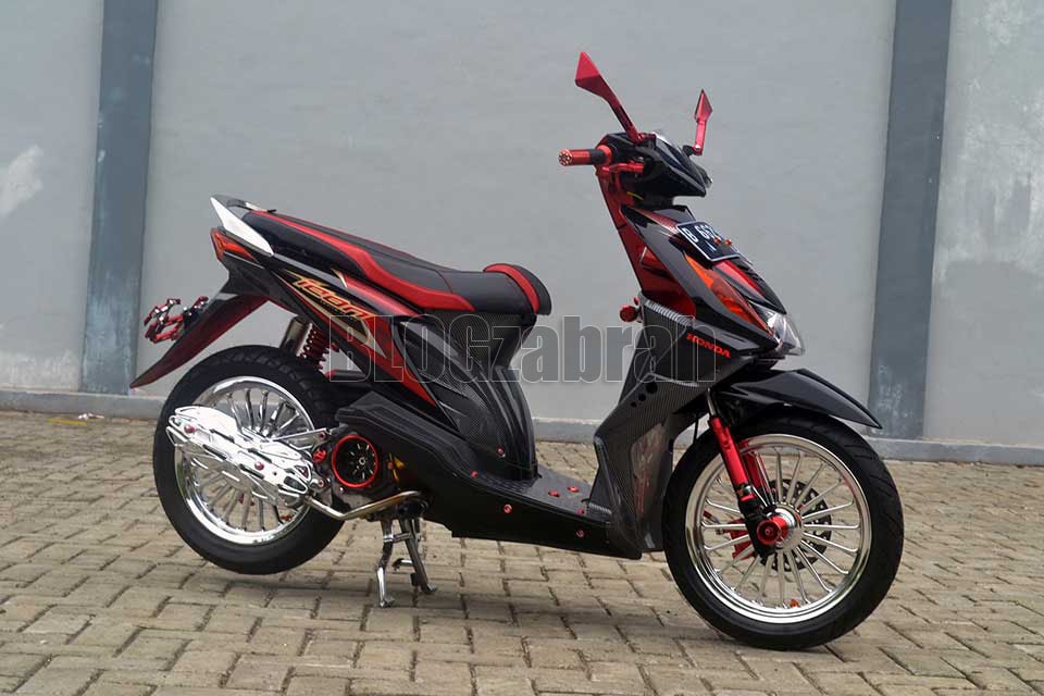  Modifikasi  Motor Honda Beat  ala  Thailook TOGi Creative