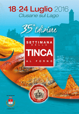 Settimana della Tinca al Forno con Polenta dal 18 al 24 Luglio Clusane (BS) 2016