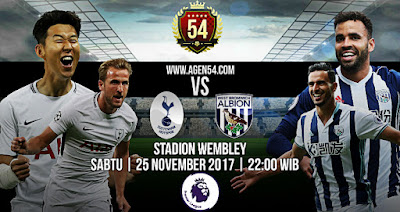Prediksi Bola Jitu Tottenham Hotspur vs West Bromwich 25 November 2017