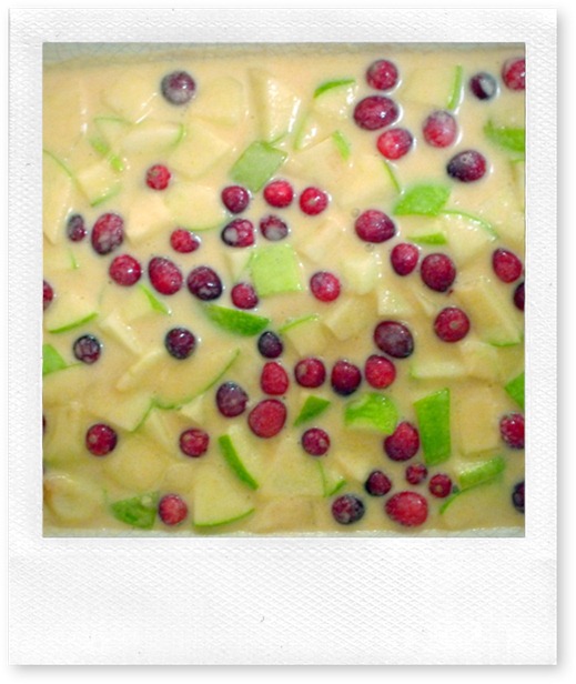 Cranberry Clafoutis